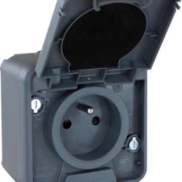  OXXO PC 2P+T GRIS SAILLIE IP55 