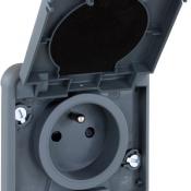  OXXO PC 2P+T compos GRIS IP55 