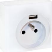  DUNE 2P+T + USB A BLANC 
