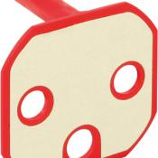  D�trompeur rouge 