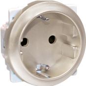  COMETE PC 2P+T Schuko TITANE 