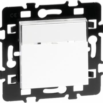  Bouton poussoir porte-�tiqu. 