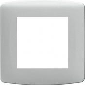  "Plaque ""silver"" 1 poste" 