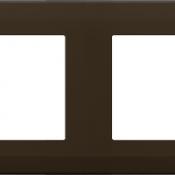  "Plaque ""chocolat"" 2 postes" 