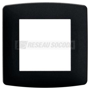  Plaque antracite 1 poste 