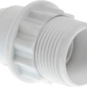  Douille E 27 dble bague blanc. 