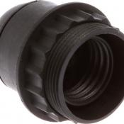  Douille E 27 dble bague noire 