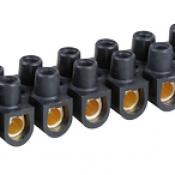  Barrette laiton noire10 mm� 