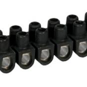  Barrette acier noire 25 mm� 