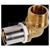  Coude male a sertir 1/2 PER 13 