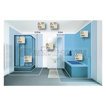  SDB App Mizar IP44 10,5W 835lm 