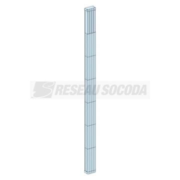  JdB Isol.- 400 A 3P L=1400 mm 