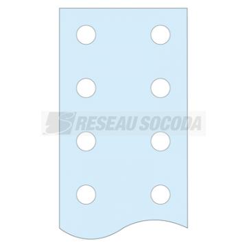  barre Cu perfo. 60X10 L=1675mm 