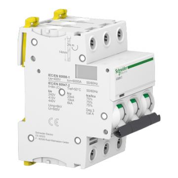  Acti9 iC60N disj 3P 20A crbe C 