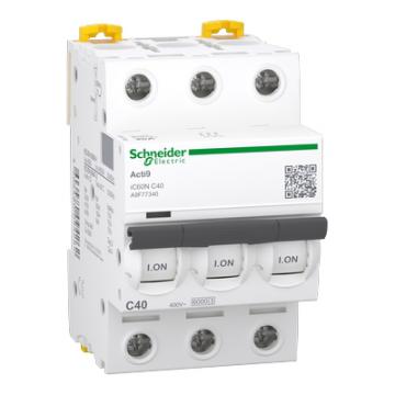  Acti9 iC60N disj 3P 40A crbe C 