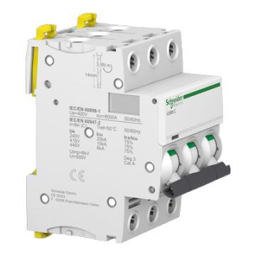  Acti9 iC60N disj 3P 63A crbe C 