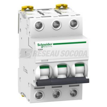  Acti9 iC60N disj 3P 63A crbe C 