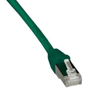  CORDON SFTP CAT6A 0,5m Vert 
