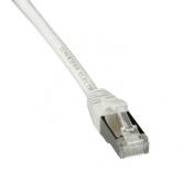  CORDON SFTP CAT6A 0,5m Blanc 