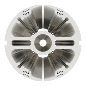  Colonnette mob 0.65m - Blanc 