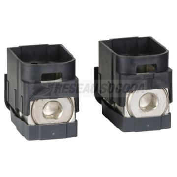  2 bornes alu 95mm� NSX250 