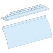  Face avant socle L600 RAL9003 