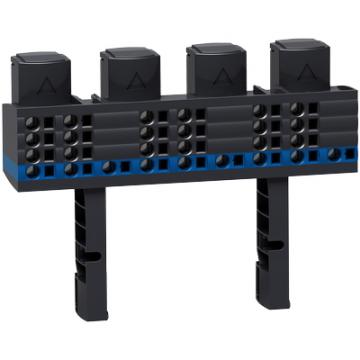  R�partiteur 1/2 rang�e 4P 160A 