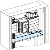  Cloison horiz.UF cof/arm. L600 