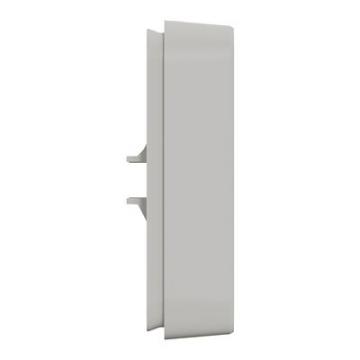  Cadre 1 poste blanc encastr 