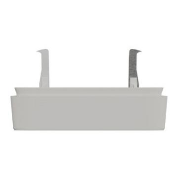  Cadre 1 poste  griffes blanc 