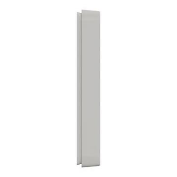  Cadre 2P blanc vertic encastr 