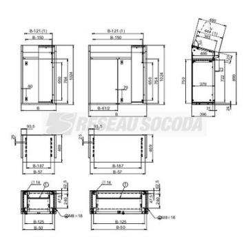  PanelSeT SD 1000X800X466 