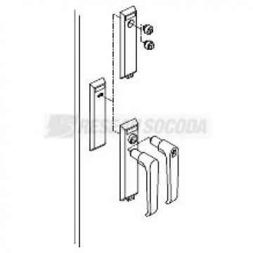  Serrure DB ronde inox 