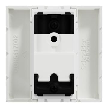  Prise TV m�le individ 2m Blanc 