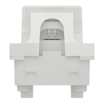  Sortie cble D6-12mm 2m Blanc 