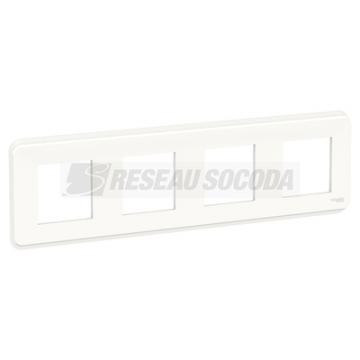  Plaque de finition Blanc 4P 