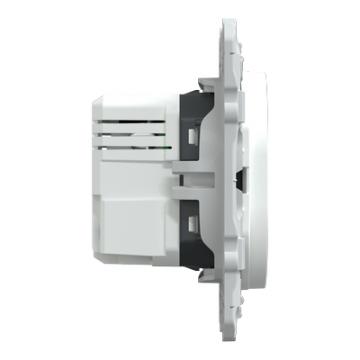  Chargeur USB A+C 12W Blanc 