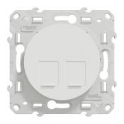  Odace 2011 DBL RJ45 SS CON BLC 