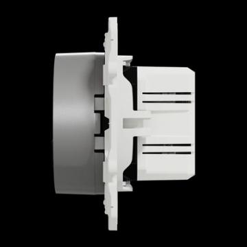  Prise USB type A+C rapide alu 