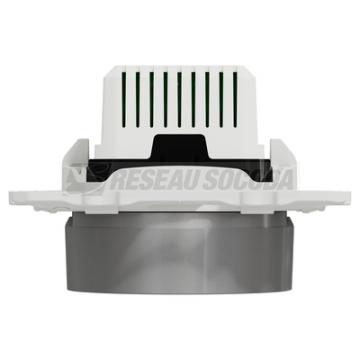  Prise USB type A+C rapide alu 