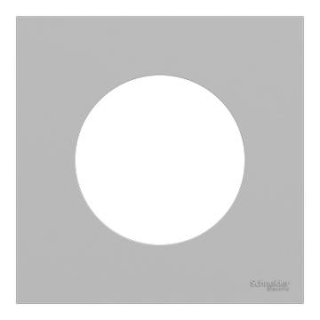  Odace plaque 1 poste gris gale 