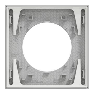  Odace plaque 1 poste gris gale 