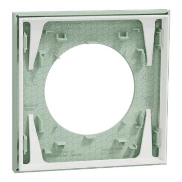  Odace plaque 1 poste vert jade 