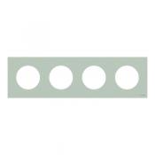  Odace plaque 4 postes vert jad 