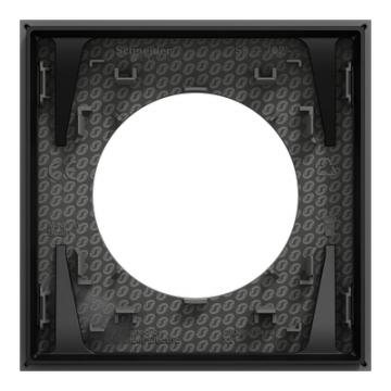  Odace plaque 1 poste gris basa 