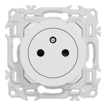  Odace prise 2P+T affleurante b 