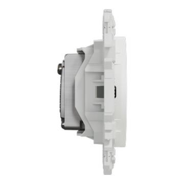  Odace prise TV simple blanc 