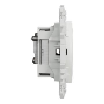  Odace prise TV/FM blanc 