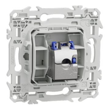  Odace prise RJ45 cat.6a STP bl 