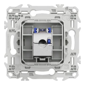  Odace prise RJ45 cat.6a STP bl 